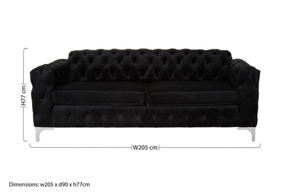 Madina Chesterfield Sofa