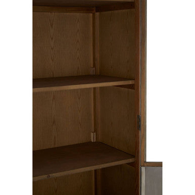 Richmond White Washed Pine Wood 2 Door Cabinet