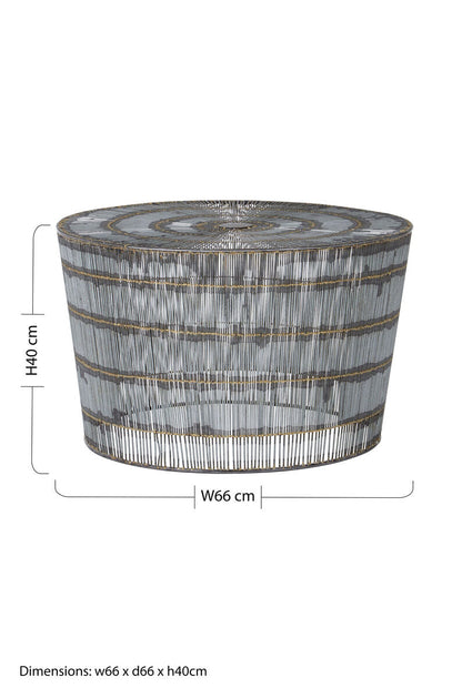 Templar Natural Wireframe Coffee Table