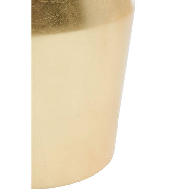 Lino Large Gold Drum Side Table