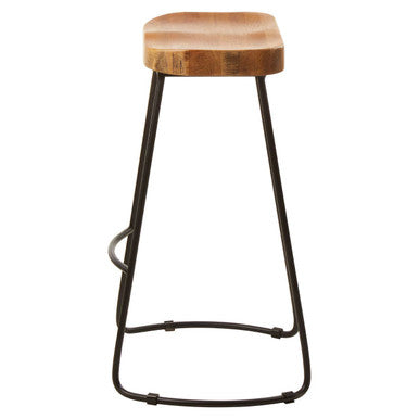 Lyon Oak Wood Bar Stool