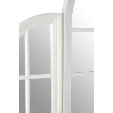 Fret White Finish Dressing Table Mirror