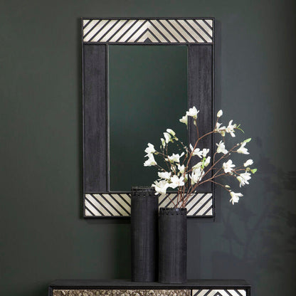Black Wall Mirror | Boho