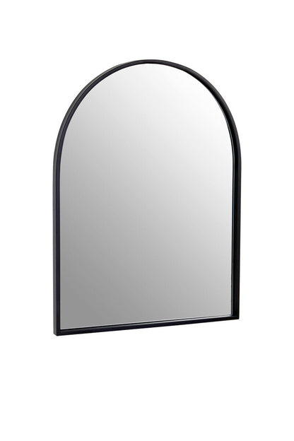 Trento Black Frame Arch Wall Mirror