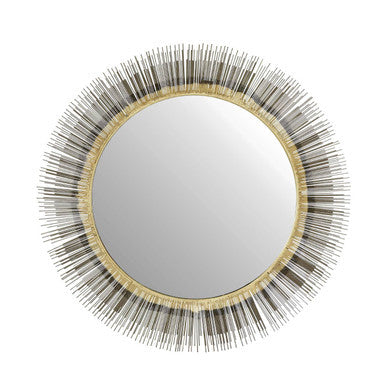Templar Brass Finish Wall Mirror