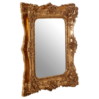 Marseille Gold Bevelled Edge Wall Mirror