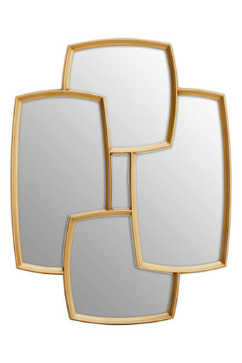 Terni Gold Finish Wall Mirror