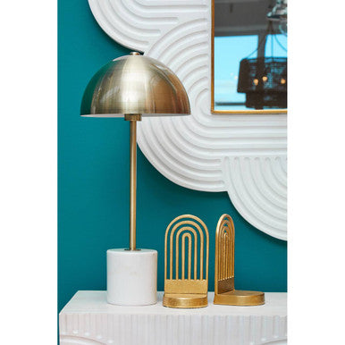 Saras White Finish Mango Wood Wall Mirror