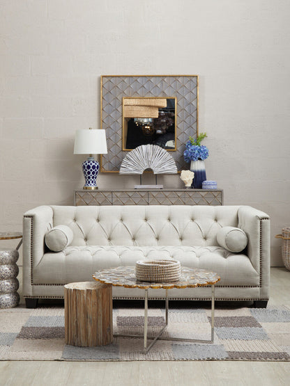 Mango Wood Square Wall Mirror | Siro