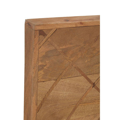 Sona Mango Wood Square Wall Mirror