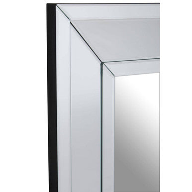Jensen Rectangular Silver Wall Mirror