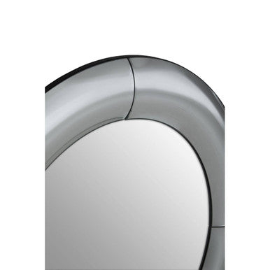 Josie Silver Round Wall Mirror