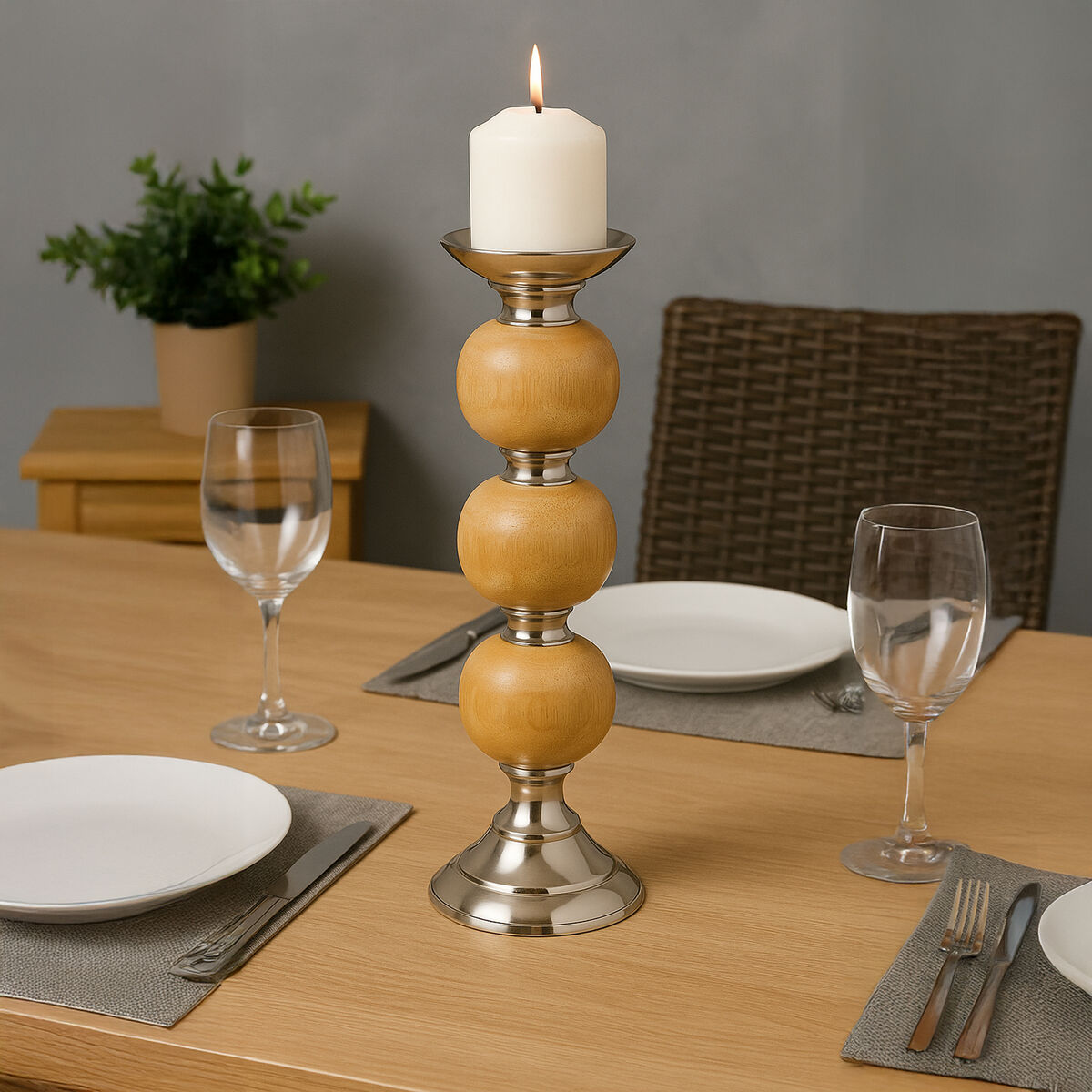 Large Pillar Candle Holder | Hampstead
