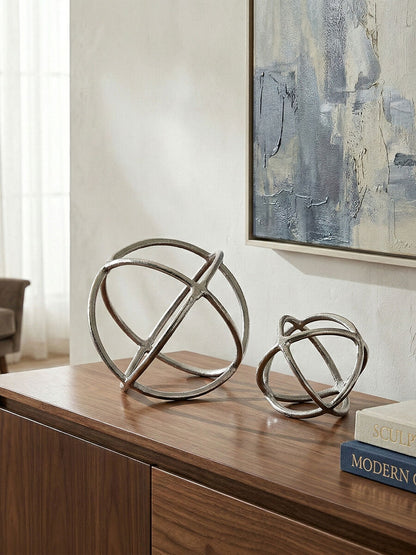 Kensington Townhouse Set Of Two Sculptures