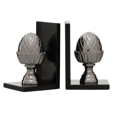 Kinsley Set of 2 Acorn Bookends