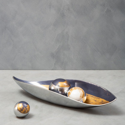 Alma Set Of 3 Deco Brushstroke Balls