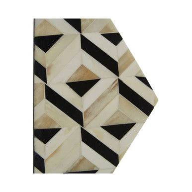 Harlo Ivory and Black Set of 2 Bookends