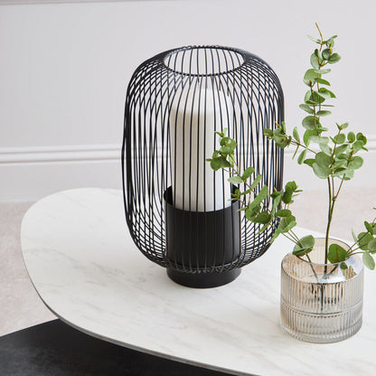 Trento Large Black Lantern