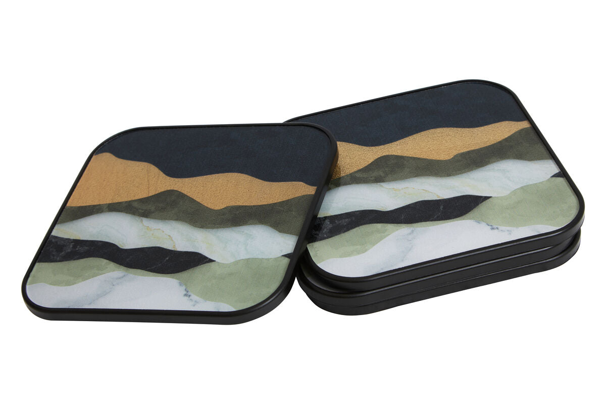 Celina Set Of Four Square Coasters