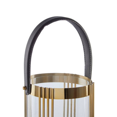 Small Gold Finish Lantern | Astro