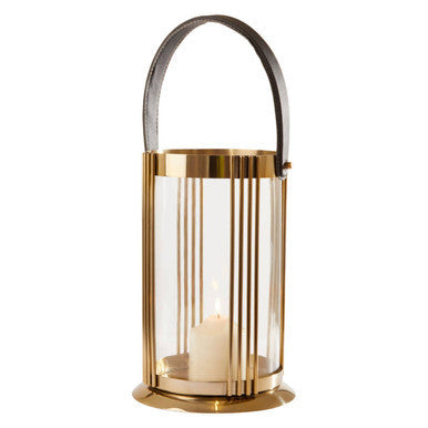 Large Gold Finish Lantern | Astro