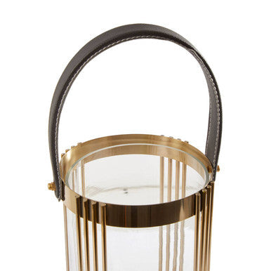 Large Gold Finish Lantern | Astro