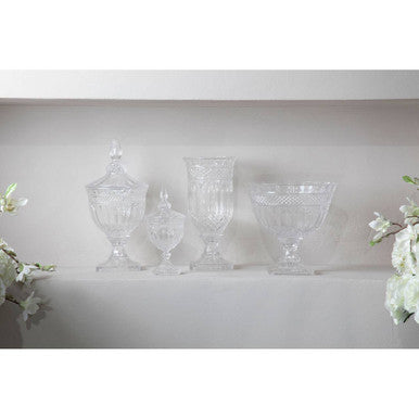 Savita Footed Vase with Square Base
