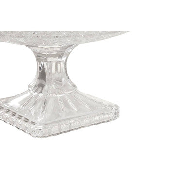 Savita Pedestal Glass Fruit Bowl
