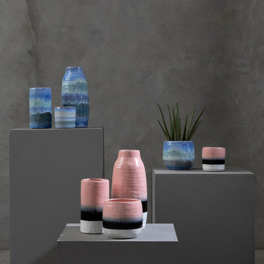Caldera Gradient Blue Vase