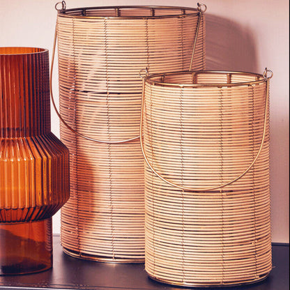 Malacca Medium Hurricane Candle Holder
