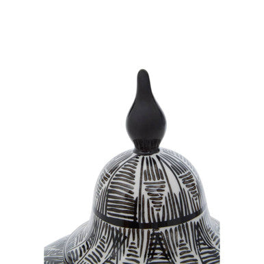 Punto Large Ceramic Jar