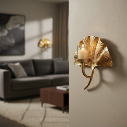 Prato Ginkgo Small Wall Sconce
