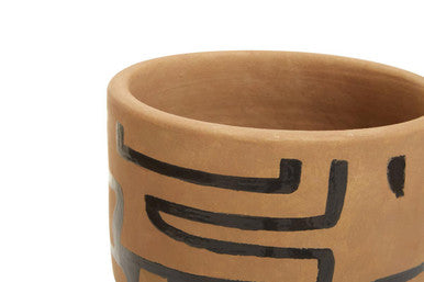 Barren Hand Painted Earthenware Planter