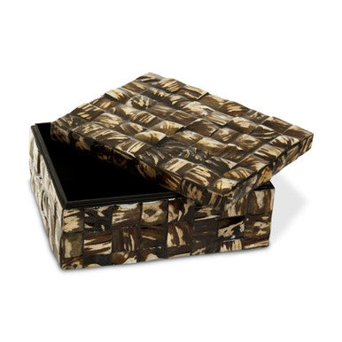 Branna Large Natural Shell Detail Box