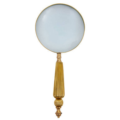 Churchill Gold Finish Magnifying Glass