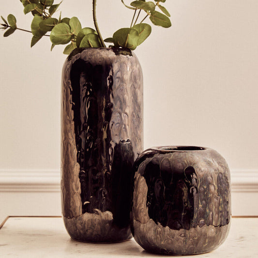 Silas Dark Blue Planter