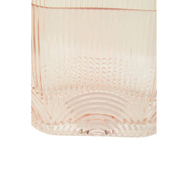 Bardi Large Pink Glass Vase