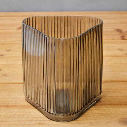 Benka Large Grey Glass Vase