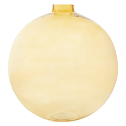 Bree Amber Glass Vase