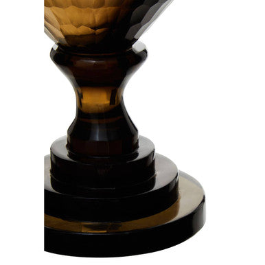 Cortina Small Honeycomb Glass Candle Holder