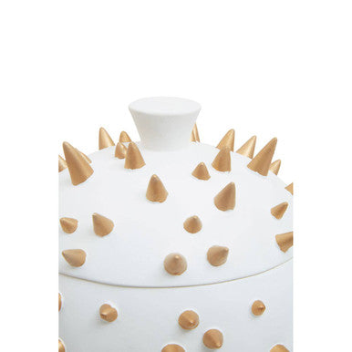 Picos White and Gold Spikes Small Box