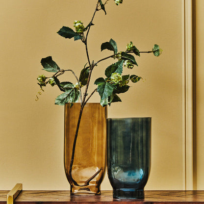 Emer Large Smoked Brown Vase