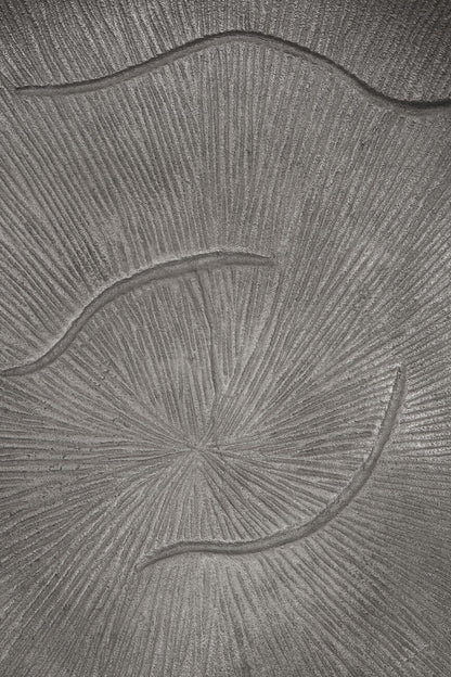 Silva Large Oak Effect Silver Bowl