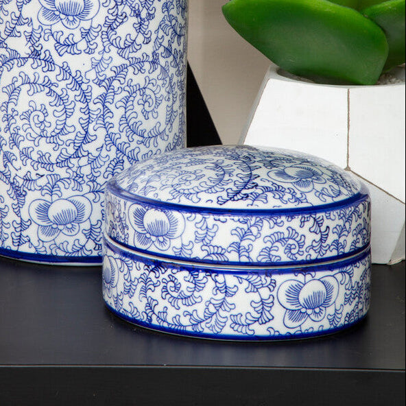 Calix Ceramic Small Trinket Box