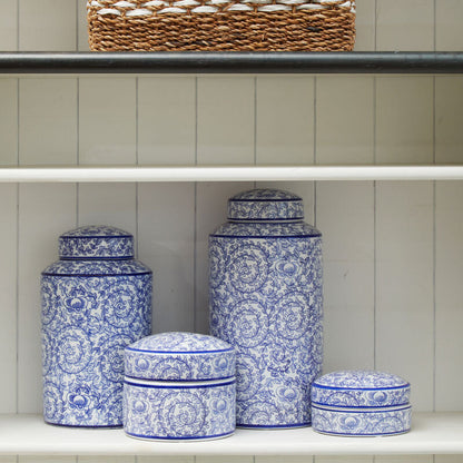 Calix Large Ceramic Trinket Box
