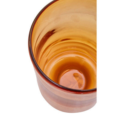 Cleo Large Amber Vase
