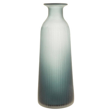 Hira Large Blue Bottle Vase