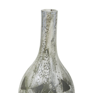 Herbie Large Metallic Effect Bottle Vase