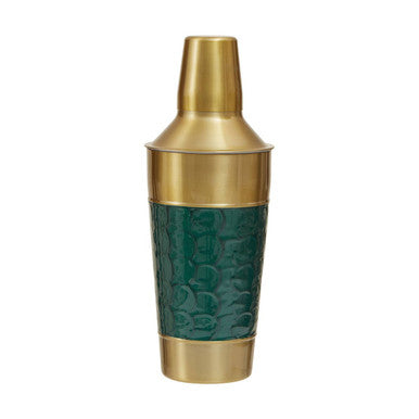 Carolina Green Enamel 4 Piece Cocktail Set