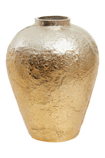 Dion Large Ombre Silver and Gold Finish Vase